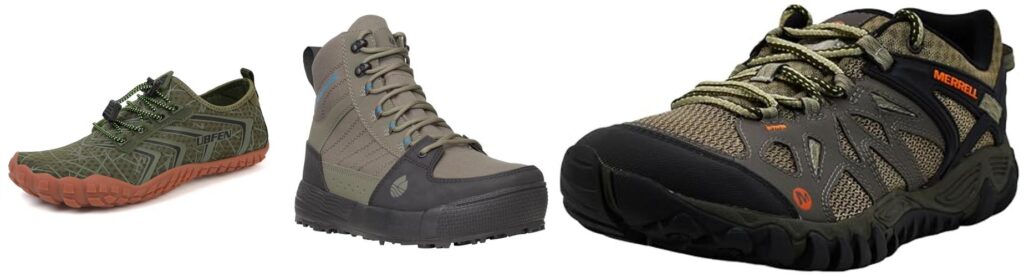 Shoes For Fly Fishing combined image