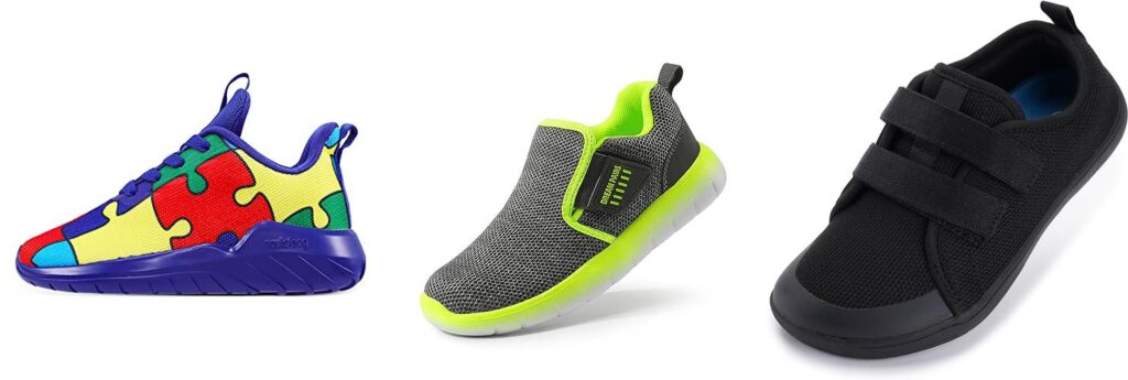 Shoes For Kids With Autism combined image