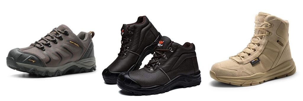 Shoes For Landscaping Work combined image