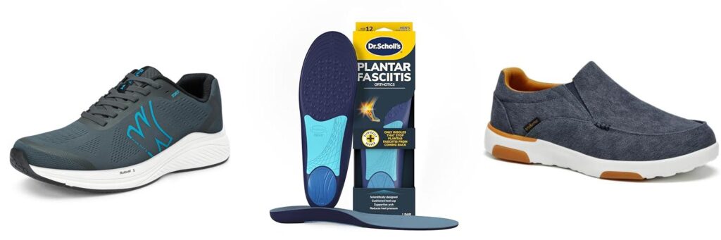 Shoes For Men Plantar Fasciitis combined image