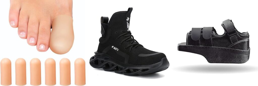 Shoes For Missing Big Toe combined image