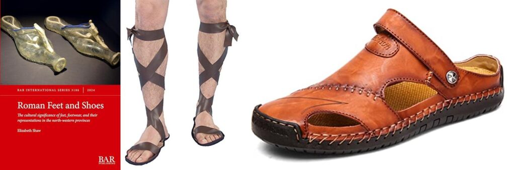 Shoes For Roman Feet combined image