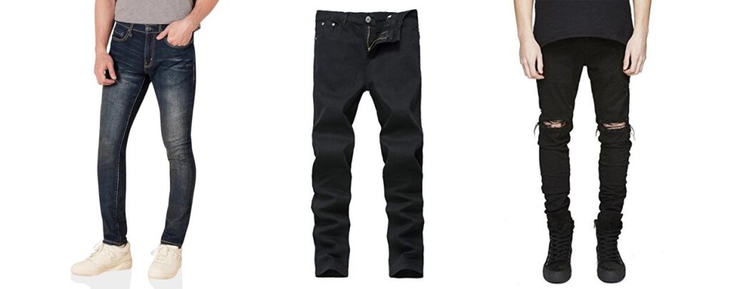 Shoes For Skinny Jeans Guys combined image