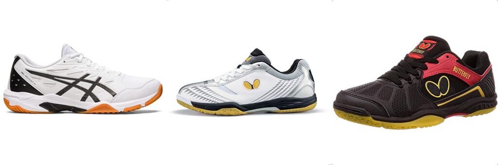 Shoes For Table Tennis combined image