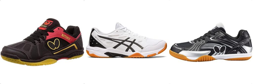 Table Tennis Shoes combined image