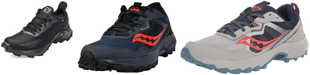 Trail Running Shoes For Narrow Feet combined image