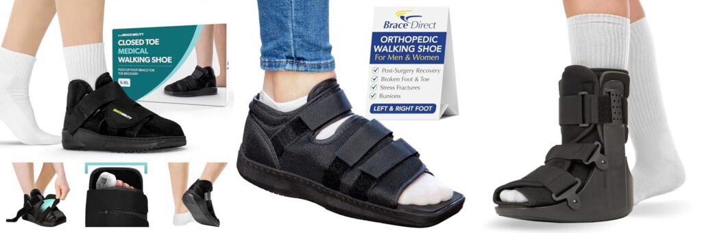 Walking Shoes For Metatarsal Stress Fracture combined image