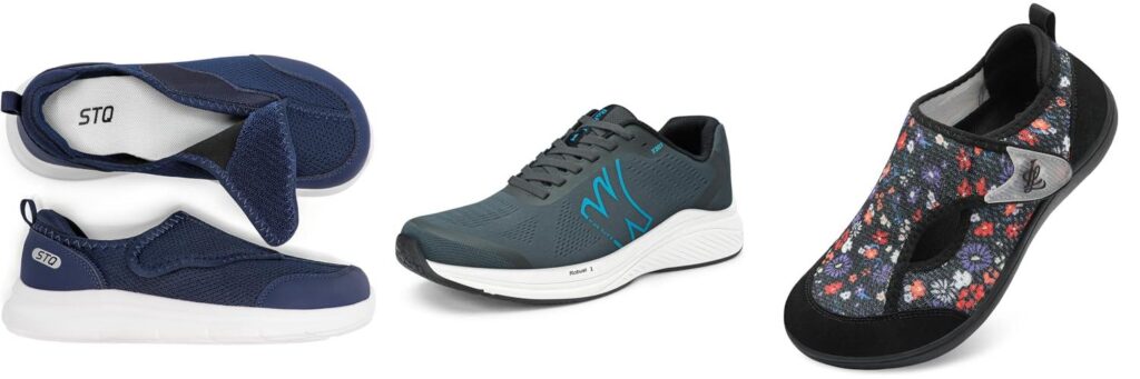 Walking Shoes For Poor Circulation combined image