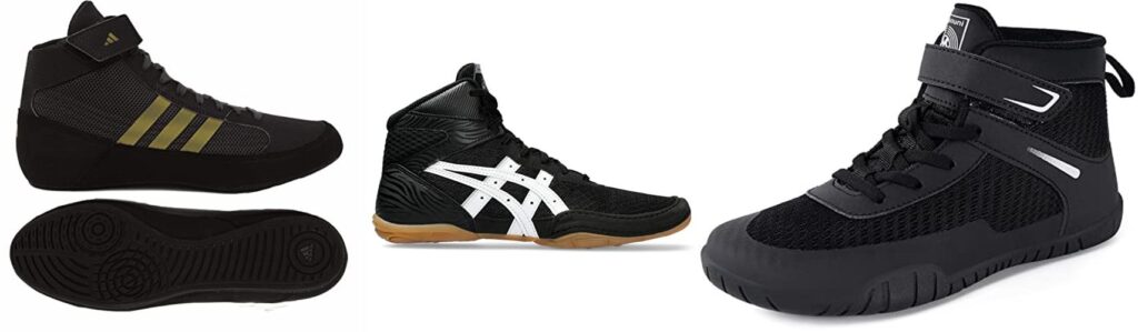 Wrestling Shoes For Youth combined image