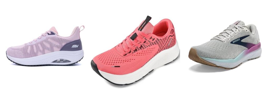 Athletic Shoes For High Arches Women combined image