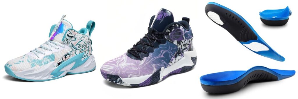 Basketball Shoes With High Arch Support combined image