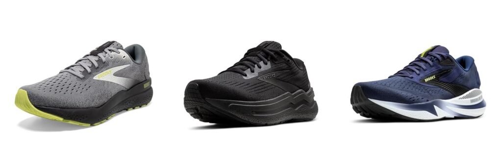Cushioned Running Shoes For Men combined image