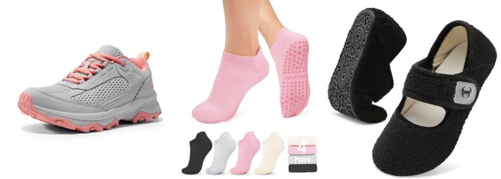 Grip Shoes For Women combined image