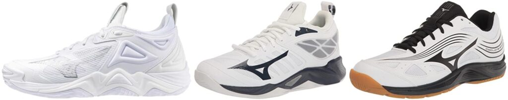 Mizuno Volleyball Shoes combined image