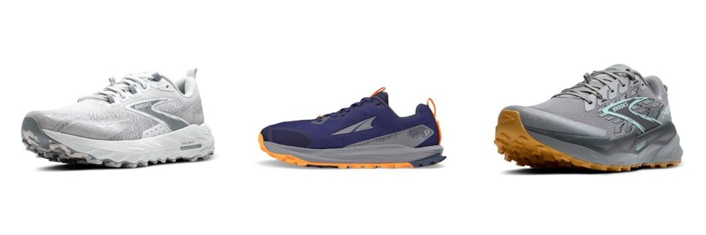 Mountain Trail Running Shoes combined image