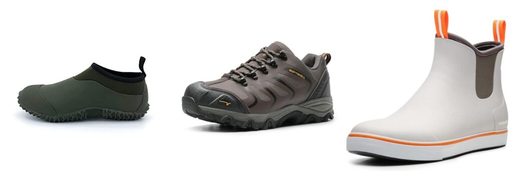 Mowing Shoes combined image