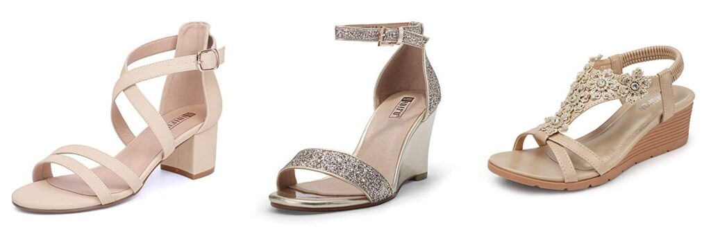Outdoor Wedding Shoes combined image