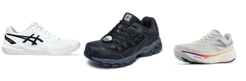 Rated Tennis Shoes For Tennis combined image