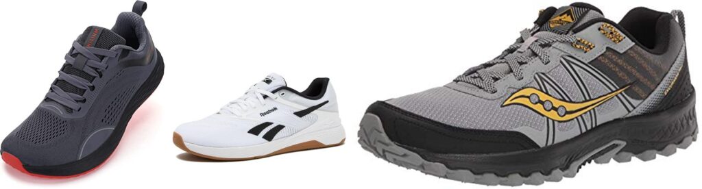 Running And Cross Training Shoes combined image