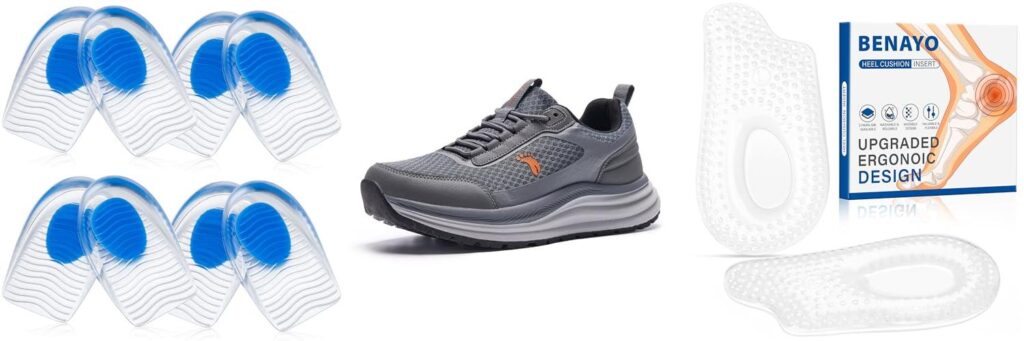 Running Shoes For Heel Spurs combined image