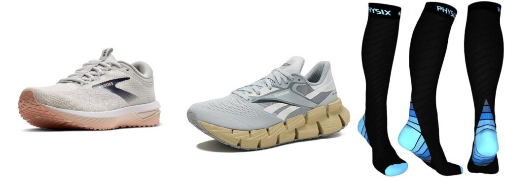 Running Shoes For People With Shin Splints combined image