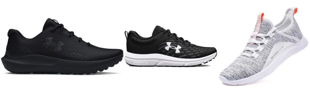 Running Shoes Treadmill combined image