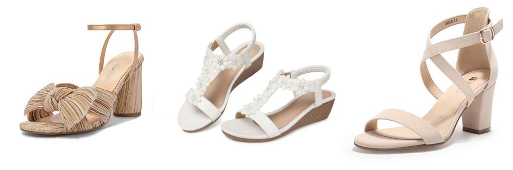 Shoes For Outdoor Wedding Guest combined image