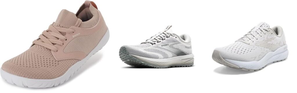 Shoes For Overweight Female Runners combined image