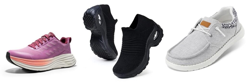 Shoes For Walking Plantar Fasciitis combined image