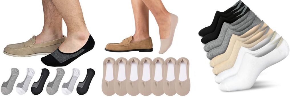 Socks For Boat Shoes combined image