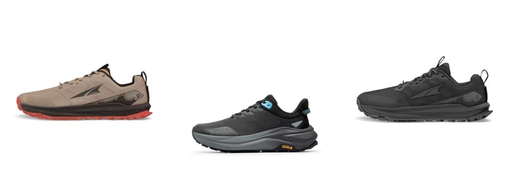 Trail Running Shoes With Wide Toe Box combined image