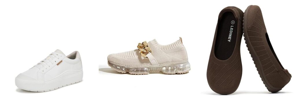 Walking Shoes For Europe Travel combined image
