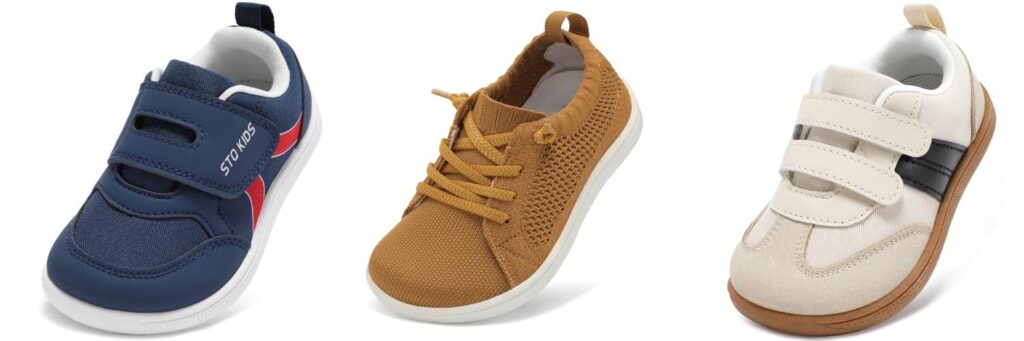 Wide Toddler Shoes combined image