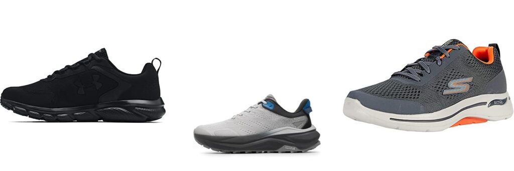 Workout Shoes For Men With Wide Feet combined image