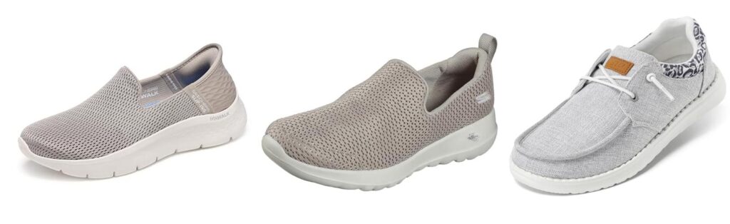 Orthopedic Slip On Shoes For Women combined image