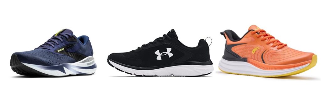 Running Shoes For Plantar Fasciitis For Men combined image
