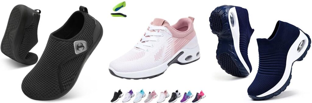 Shoes To Wear For Back Pain combined image