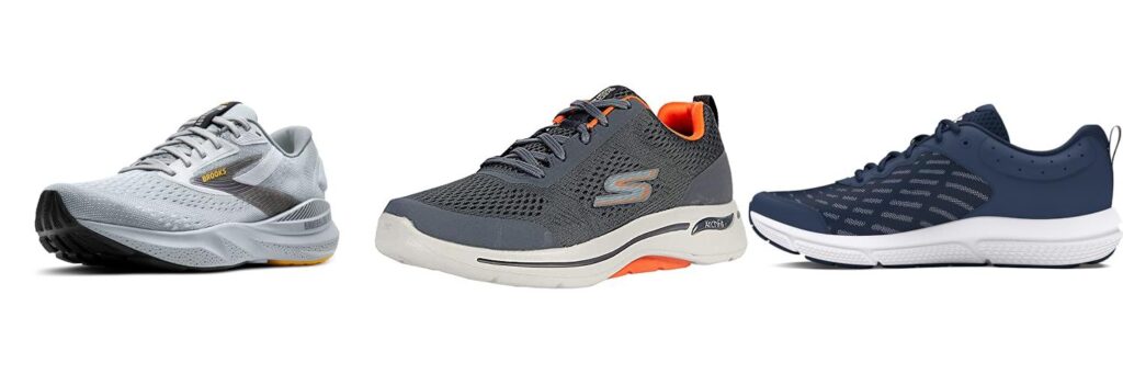 Tennis Shoes For Flat Feet Men combined image